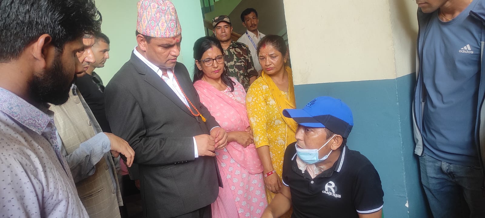 Inspection of Damauli Hospital by Honorable Health Minister Pradip Paudel